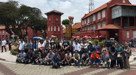 Group photo at Melaka