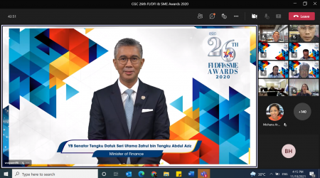 Special Address by YB Senator Tengku Datuk Seri Utama Zafrul bin Tengku Abdul Aziz Minister of Finance
