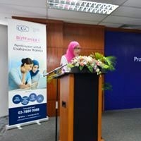 Speech and officiating of the event by YBhg. Datuk Yatimah Sarjiman, representing YB Dato' Sri Rohani Abdul Karim, Minister of Women, Family and Community Development