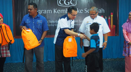 CGC’s Annual Back-to-School Programme for 134 Orang Asli students