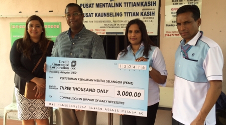 Contribution to Pertubuhan Kebajikan Mental Selangor (PKMS) 