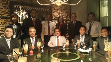 Business Luncheon with the Senior Management of Standard Chartered Bank @ Busaba Heavenly Thai, Bangsar Shopping Centre, KL - 4 April 2016