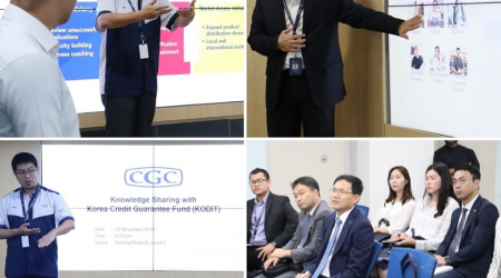 Study Visit and Knowledge Sharing Session with Korea Credit Guarantee Fund (KODIT)