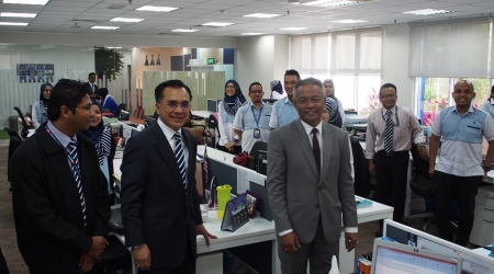 Visit by Deputy Finance Minister I, YB Dato' Wira Othman Aziz